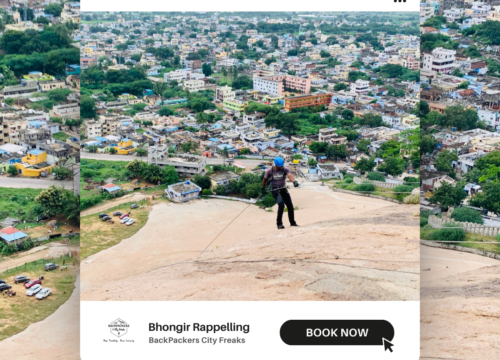 BCF Bhuvanagiri Rappelling